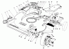 Rasenmäher 22035 - Toro Walk-Behind Mower (SN: 8002990-8999999) (1988) Listas de piezas de repuesto y dibujos HOUSING ASSEMBLY (MODEL 22030)