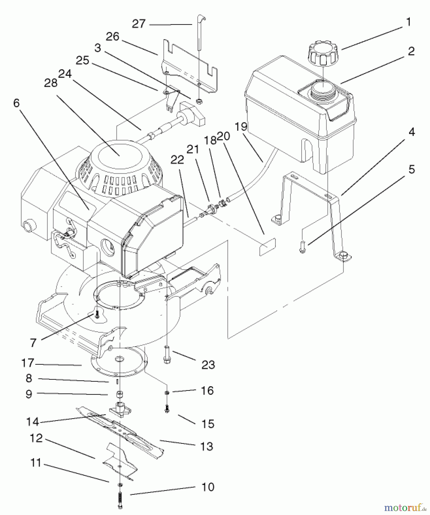  Rasenmäher 22031 - Toro ProLine 21