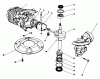 Rasenmäher 22031 - Toro ProLine 21" Recycler Walk-Behind Mower (SN: 2000001 - 2999999) (1992) Listas de piezas de repuesto y dibujos CRANKSHAFT ASSEMBLY (MODEL NO. 47PM1-3)