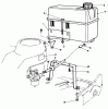 Rasenmäher 22031 - Toro ProLine 21" Recycler Walk-Behind Mower (SN: 2000001 - 2999999) (1992) Listas de piezas de repuesto y dibujos GAS TANK ASSEMBLY