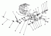 Rasenmäher 22031 - Toro ProLine 21" Recycler Walk-Behind Mower (SN: 2000001 - 2999999) (1992) Listas de piezas de repuesto y dibujos GOVERNOR ASSEMBLY (MODEL NO. 47PM1-3)