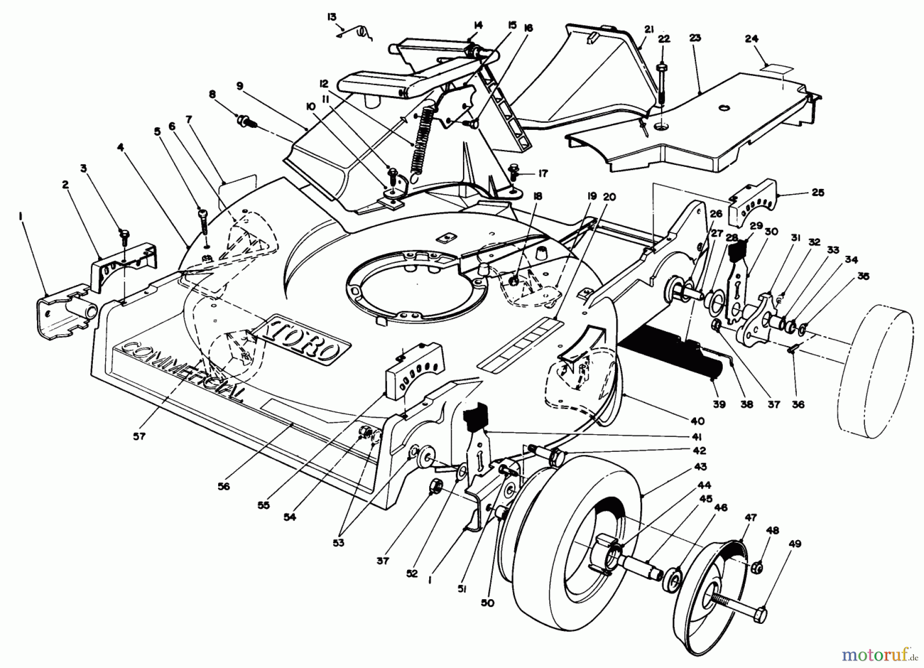  Rasenmäher 22031 - Toro ProLine 21