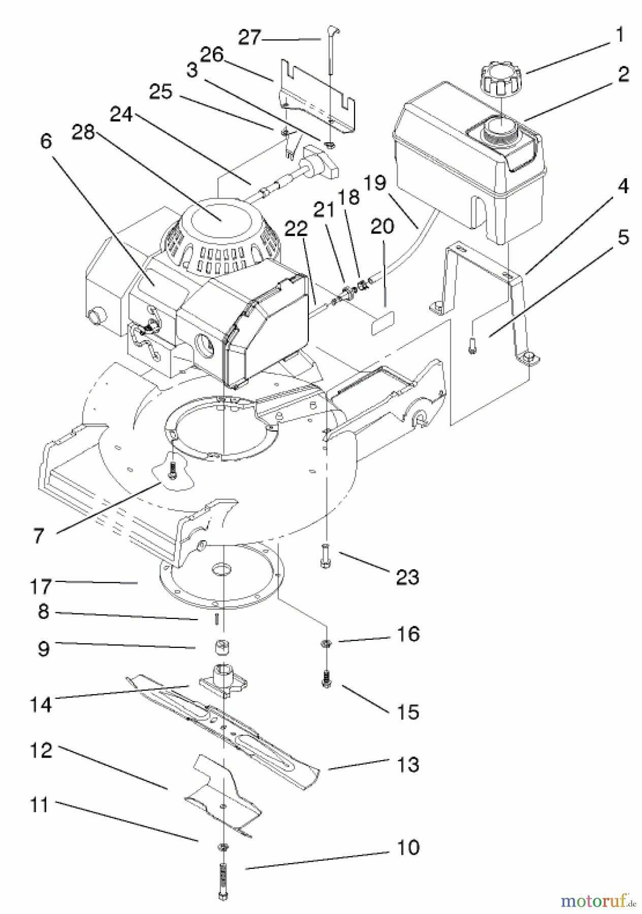  Rasenmäher 22031 - Toro ProLine 21