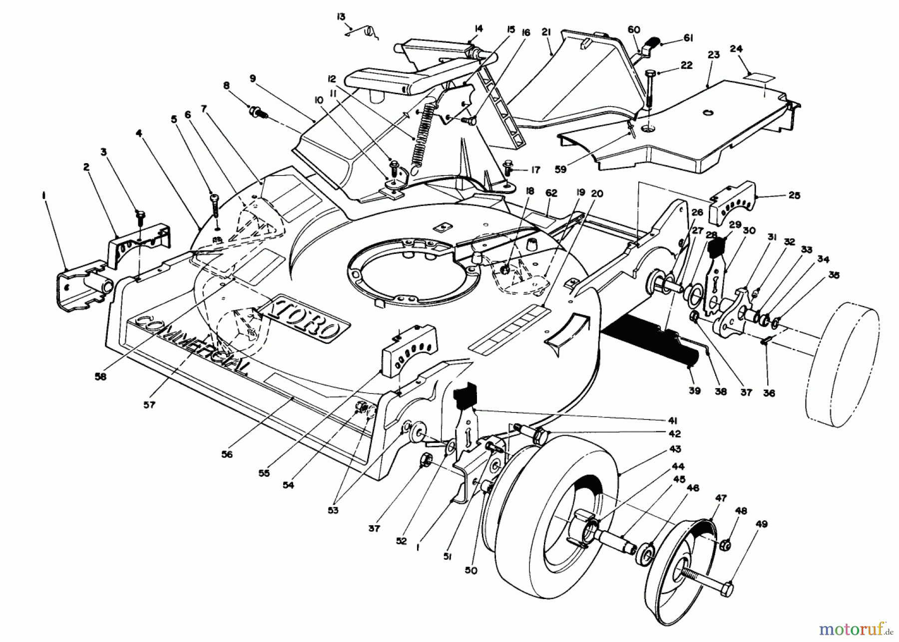  Rasenmäher 22031 - Toro ProLine 21