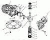 Rasenmäher 22031 - Toro ProLine 21" Recycler Walk-Behind Mower (SN: 4900001 - 4999999) (1994) Listas de piezas de repuesto y dibujos CRANKSHAFT ASSEMBLY (MODEL NO. 47PR4-3)