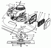 Rasenmäher 22031 - Toro ProLine 21" Recycler Walk-Behind Mower (SN: 4900001 - 4999999) (1994) Listas de piezas de repuesto y dibujos ENGINE ASSEMBLY