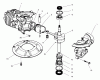 Rasenmäher 22031 - Toro ProLine 21" Recycler Walk-Behind Mower (SN: 6900001 - 6999999) (1996) Listas de piezas de repuesto y dibujos CRANKSHAFT ASSEMBLY (MODEL NO. 47PT6-3)