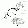 Rasenmäher 22031 - Toro ProLine 21" Recycler Walk-Behind Mower (SN: 6900001 - 6999999) (1996) Listas de piezas de repuesto y dibujos IGNITION ASSEMBLY (MODEL NO. 47PT6-3)