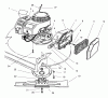 Rasenmäher 22031 - Toro ProLine 21" Recycler Walk-Behind Mower (SN: 8900001 - 8999999) (1998) Listas de piezas de repuesto y dibujos ENGINE ASSEMBLY