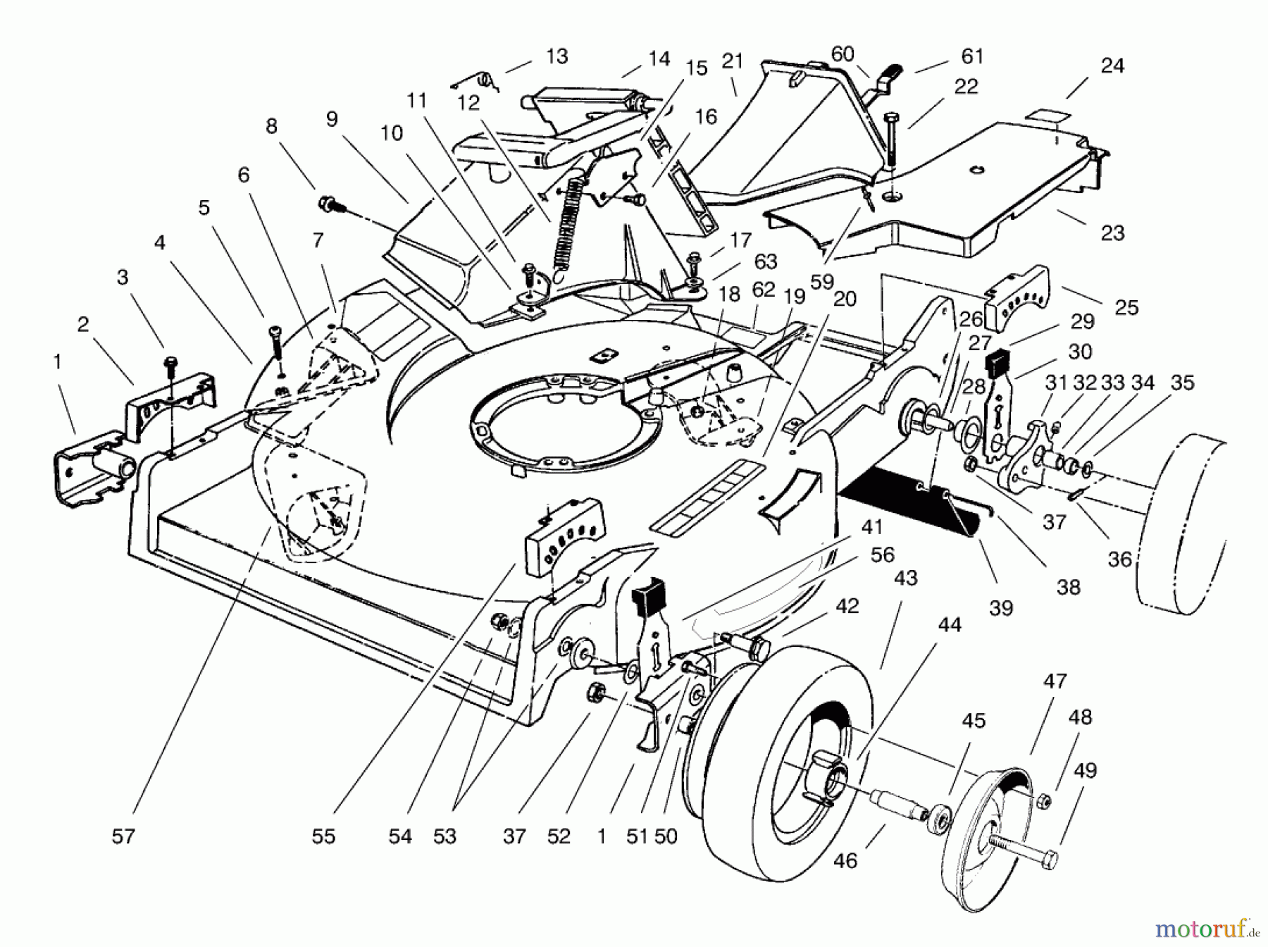  Rasenmäher 22031 - Toro ProLine 21