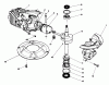 Rasenmäher 22035C - Toro Walk-Behind Mower (SN: 7000001 - 7999999) (1987) Listas de piezas de repuesto y dibujos CRANKSHAFT ASSEMBLY (MODEL NO. 47PG6)