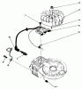 Rasenmäher 22035C - Toro Walk-Behind Mower (SN: 8000001 - 8999999) (1988) Listas de piezas de repuesto y dibujos FLYWHEEL AND MAGNETO ASSEMBLY (MODEL NO. 47PH7)