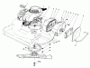 Rasenmäher 22035C - Toro Walk-Behind Mower (SN: 9000001 - 9999999) (1989) Listas de piezas de repuesto y dibujos ENGINE ASSEMBLY