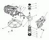 Rasenmäher 22036 - Toro Walk-Behind Mower (SN: 1000001 - 1999999) (1991) Listas de piezas de repuesto y dibujos CRANKSHAFT ASSEMBLY (MODEL NO. 47PL0-3)