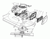 Rasenmäher 22036 - Toro Walk-Behind Mower (SN: 1000001 - 1999999) (1991) Listas de piezas de repuesto y dibujos ENGINE ASSEMBLY