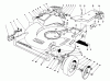 Rasenmäher 22036 - Toro Walk-Behind Mower (SN: 1000001 - 1999999) (1991) Listas de piezas de repuesto y dibujos HOUSING ASSEMBLY