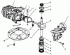 Rasenmäher 22037BC - Toro Walk-Behind Mower (SN: 5900001 - 5999999) (1995) Listas de piezas de repuesto y dibujos CRANKSHAFT ASSEMBLY (MODEL NO. 47PR4-3)