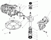 Rasenmäher 22038 - Toro 53cm Walk-Behind Mower (SN: 9900001 - 9999999) (1999) Listas de piezas de repuesto y dibujos CRANKSHAFT ASSEMBLY (MODEL NO. 47PV9-3)