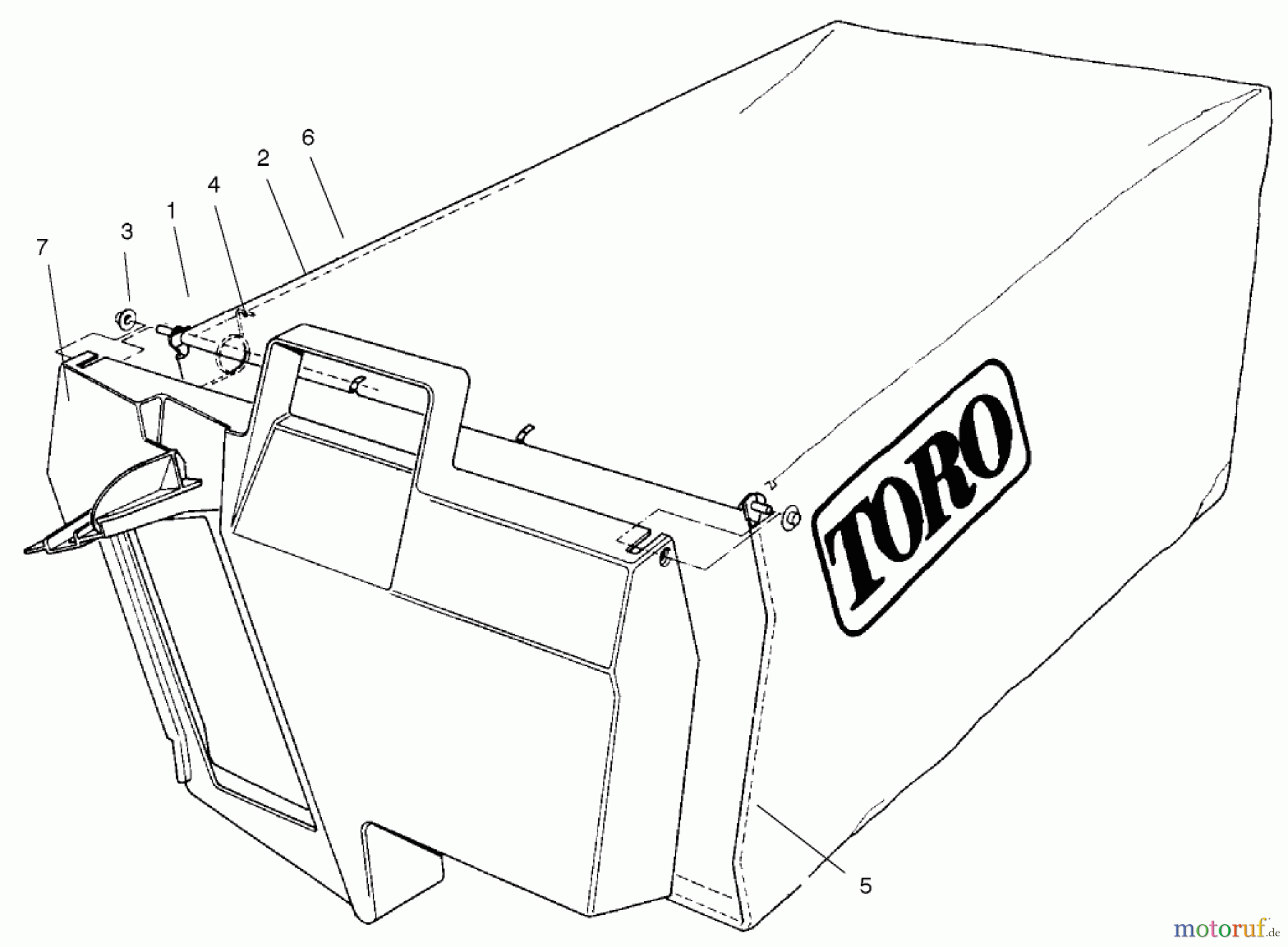  Rasenmäher 22038 - Toro 53cm Walk-Behind Mower (SN: 230000001 - 230999999) (2003) ONE LINE TITLE