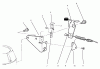 Rasenmäher 22038 - Toro Walk-Behind Mower (SN: 7900001 - 7999999) (1997) Listas de piezas de repuesto y dibujos BRAKE ASSEMBLY