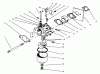 Rasenmäher 22038 - Toro Walk-Behind Mower (SN: 7900001 - 7999999) (1997) Listas de piezas de repuesto y dibujos CARBURETOR ASSEMBLY (MODEL NO. 47PS5-3)(MODEL NO. 22038B)(MODEL NO. 47PT6-3)(MODEL NO. 22038)