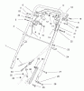 Rasenmäher 22040 - Toro Recycler Walk-Behind Mower (SN: 9900001 - 9999999) (1999) Listas de piezas de repuesto y dibujos HANDLE ASSEMBLY