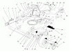 Rasenmäher 22040 - Toro Recycler Walk-Behind Mower (SN: 8900001 - 8999999) (1998) Listas de piezas de repuesto y dibujos HOUSING ASSEMBLY