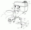 Rasenmäher 22040 - Toro Walk-Behind Mower (SN: 2000001 - 2999999) (1992) Listas de piezas de repuesto y dibujos GAS TANK ASSEMBLY