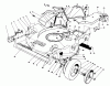 Rasenmäher 22040 - Toro Walk-Behind Mower (SN: 2000001 - 2999999) (1992) Listas de piezas de repuesto y dibujos HOUSING ASSEMBLY