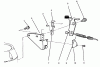 Rasenmäher 22040 - Toro Walk-Behind Mower (SN: 5900001 - 5999999) (1995) Listas de piezas de repuesto y dibujos BRAKE ASSEMBLY