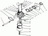 Rasenmäher 22040 - Toro Walk-Behind Mower (SN: 4900001 - 4999999) (1994) Listas de piezas de repuesto y dibujos CARBURETOR ASSEMBLY (MODEL NO. 47PR4-3)