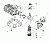 Rasenmäher 22580 - Toro Walk-Behind Mower (SN: 1000001 - 1999999) (1991) Listas de piezas de repuesto y dibujos CRANKSHAFT ASSEMBLY (MODEL NO. 47PL0-3)