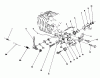 Rasenmäher 22580 - Toro Walk-Behind Mower (SN: 1000001 - 1999999) (1991) Listas de piezas de repuesto y dibujos GOVERNOR ASSEMBLY (MODEL NO. 47PL0-3)