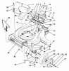 Rasenmäher 22685 - Toro Walk-Behind Mower (SN: 1000001 - 1999999) (1991) Listas de piezas de repuesto y dibujos HOUSING & WHEEL ASSEMBLY