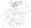 Rasenmäher 22043 - Toro Recycler Mower (SN: 200000001 - 200999999) (2000) Listas de piezas de repuesto y dibujos HOUSING ASSEMBLY