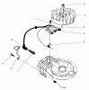 Rasenmäher 22043 - Toro Recycler Mower (SN: 200000001 - 200999999) (2000) Listas de piezas de repuesto y dibujos IGNITION ASSEMBLY (MODEL NO. 47PT7-7)