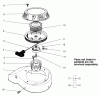 Rasenmäher 22043 - Toro Recycler Mower (SN: 230000001 - 230999999) (2003) Listas de piezas de repuesto y dibujos STARTER ASSEMBLY NO. 81-2030