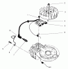 Rasenmäher 22043 - Toro Recycler Mower (SN: 8900001 - 8999999) (1998) Listas de piezas de repuesto y dibujos IGNITION ASSEMBLY(MODEL NO. 47PT7-7)