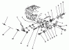 Rasenmäher 22043 - Toro Walk-Behind Mower (SN: 2000001 - 2999999) (1992) Listas de piezas de repuesto y dibujos GOVERNOR ASSEMBLY (MODEL NO. 47PM1-7)