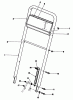 Rasenmäher 22043 - Toro Walk-Behind Mower (SN: 2000001 - 2999999) (1992) Listas de piezas de repuesto y dibujos HANDLE ASSEMBLY