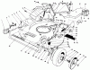 Rasenmäher 22043 - Toro Walk-Behind Mower (SN: 3900001 - 3900964) (1993) Listas de piezas de repuesto y dibujos HOUSING ASSEMBLY