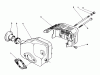 Rasenmäher 22043 - Toro Walk-Behind Mower (SN: 3900965-3999999) (1993) Listas de piezas de repuesto y dibujos MUFFLER ASSEMBLY(MODEL NO. 47PN2-7)