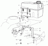 Rasenmäher 22043 - Toro Walk-Behind Mower (SN: 6900001 - 6999999) (1996) Listas de piezas de repuesto y dibujos GAS TANK ASSEMBLY