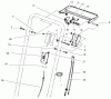 Rasenmäher 22043 - Toro Walk-Behind Mower (SN: 7900001 - 7999999) (1997) Listas de piezas de repuesto y dibujos TRACTION CONTROL ASSEMBLY