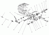 Rasenmäher 22045 - Toro 53cm Recycler Mower (SN: 210000001 - 210999999) (2001) Listas de piezas de repuesto y dibujos GOVERNOR ASSEMBLY