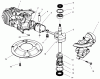 Rasenmäher 22045 - Toro Recycler Mower (SN: 200000001 - 200999999) (2000) Listas de piezas de repuesto y dibujos CRANKSHAFT ASSEMBLY (MODEL NO. 47PV9-7)