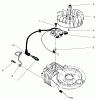 Rasenmäher 22045 - Toro Recycler Mower (SN: 9900001 - 9999999) (1999) Listas de piezas de repuesto y dibujos IGNITION ASSEMBLY (MODEL NO. 47PV9-7)