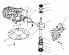 Rasenmäher 22045B - Toro Walk-Behind Mower (SN: 6900001 - 6999999) (1996) Listas de piezas de repuesto y dibujos CRANKSHAFT ASSEMBLY (MODEL NO. 47PS5-7)(MODEL NO. 22045B)(MODEL NO. 47PT6-7)(MODEL NO. 22045)