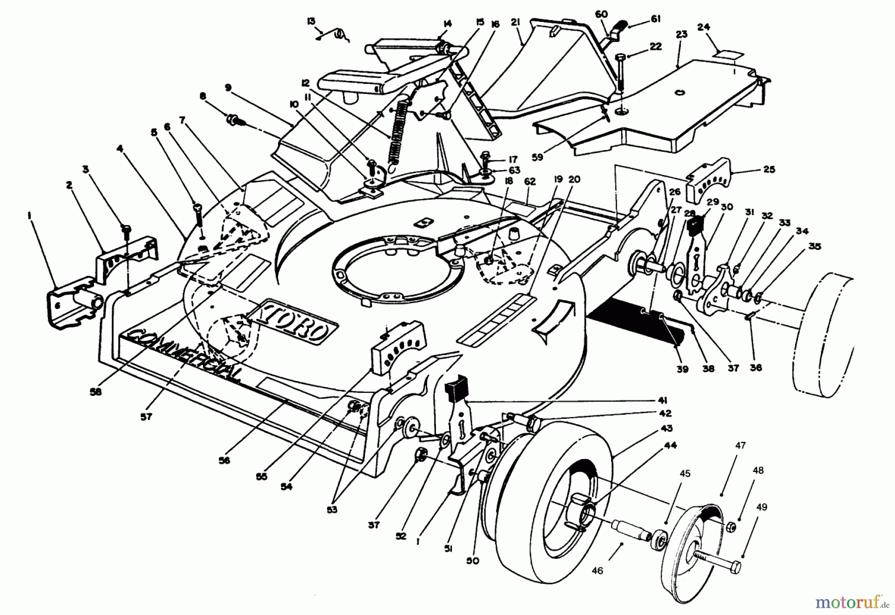  Rasenmäher 22145 - Toro ProLine 21