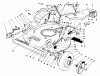 Rasenmäher 22151 - Toro Walk-Behind Mower (SN: 3900856-3999999) (1993) Listas de piezas de repuesto y dibujos HOUSING ASSEMBLY